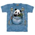 Следующий товар - Детская футболка THE MOUNTAIN Панда в кармашке, id= 02318k, цена: 515 грн