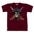Следующий товар - Мужская футболка THE MOUNTAIN Череп пирата, id= 02011, цена: 678 грн
