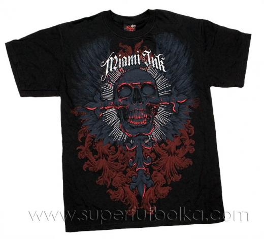 Мужская футболка MIAMI INK, id= 1262, цена: 488 грн