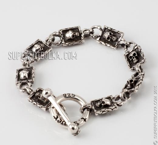 Серебряный браслет STERLING SILVER 925, id= silver2197, цена: 6640 грн