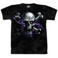Следующий товар - Мужская футболка SKULBONE Электрический череп, id= 0262, цена: 597 грн
