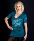 Следующий товар - Женская футболка AFFLICTION Midnight Rally, id= 3422, цена: 1437 грн