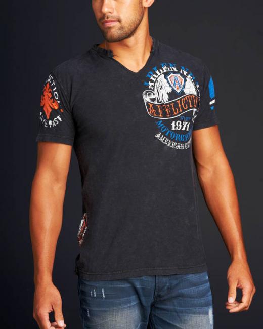 Мужская футболка AFFLICTION, id= 3140, цена: 1491 грн