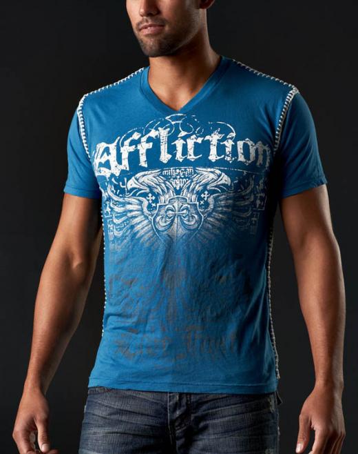 Мужская футболка AFFLICTION, id= 2277, цена: 1708 грн