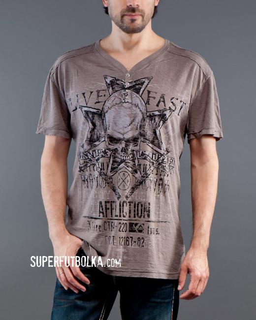 Мужская футболка AFFLICTION, id= 4690, цена: 1301 грн