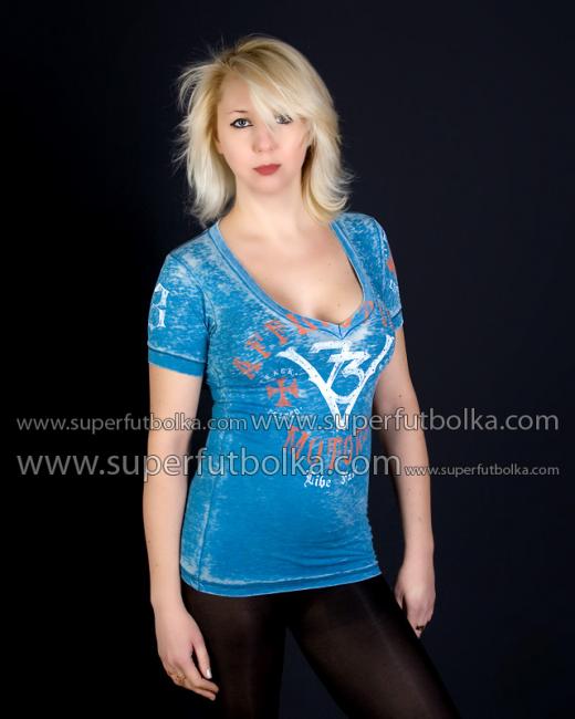 Женская футболка AFFLICTION, id= 3437, цена: 1220 грн