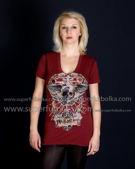 Женская футболка AFFLICTION, id= 3414, цена: 1220 грн