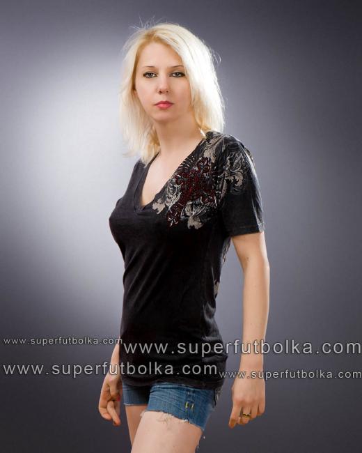 Женская футболка AFFLICTION, id= 3885, цена: 1220 грн