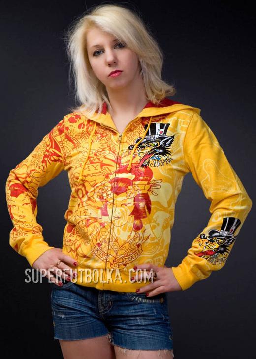 Женская толстовка ED HARDY, id= 4879, цена: 6098 грн