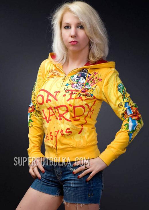 Женская толстовка ED HARDY, id= 4878, цена: 6098 грн