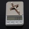 Деревянный крест и серебряный Иисус STERLING SILVER 925, id= silver1249, цена: 3388 грн