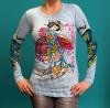 Женская футболка с длинным рукавом ED HARDY, id= 2815, цена: 1491 грн